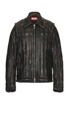 Albert Leather Jacket in . Taglia 48 - Diesel - Modalova