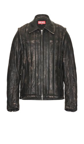 Albert Leather Jacket in . Taglia 50 - Diesel - Modalova