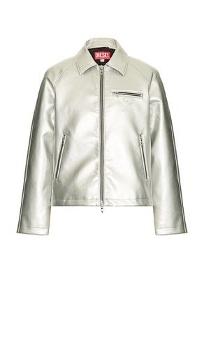 Chaqueta en color metálico talla 50 en - Metallic Silver. Talla 50 (también en 52) - Diesel - Modalova