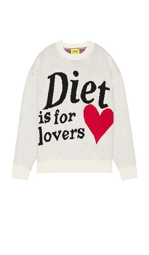 Jersey de punto lovers en color talla L en - White. Talla L (también en M, S, XL/1X) - Diet Starts Monday - Modalova