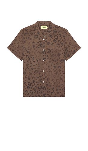 Camisa dark leopard en color marrón talla L en - Brown. Talla L (también en S, XL/1X) - Duvin Design - Modalova