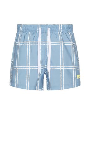 Grid swim short en color bebe talla L en - Baby Blue. Talla L (también en XL/1X) - Duvin Design - Modalova