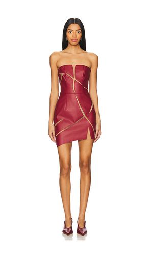 Minivestido healing of a broken heart en color burgundy talla L en - Burgundy. Talla L (también en M, S, XS) - Di Petsa - Modalova