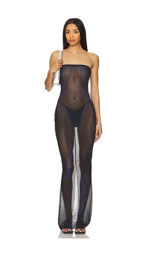 Venus Shell Mesh Dress in . Size L. Also in M, S, XS - Di Petsa - Modalova
