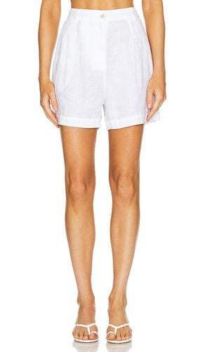 Linen Pleated Short in . Taglia M, S, XL, XS - DONNI. - Modalova