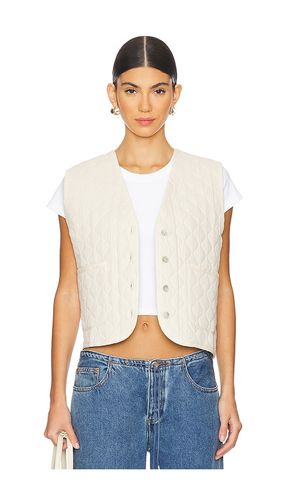 Chaleco en color talla L en - Cream. Talla L (también en XL, XS) - DONNI. - Modalova