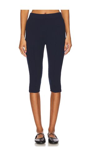 The rib pedal pusher en color talla S en - Navy. Talla S (también en XS, XXS) - DONNI. - Modalova