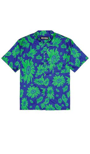 Camisa manga corta hawaiian en color azul talla L en - Blue. Talla L (también en S, XS) - DOUBLE RAINBOUU - Modalova