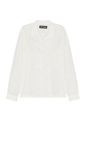 Long sleeve shirt in color white size L in - White. Size L (also in M) - DOUBLE RAINBOUU - Modalova