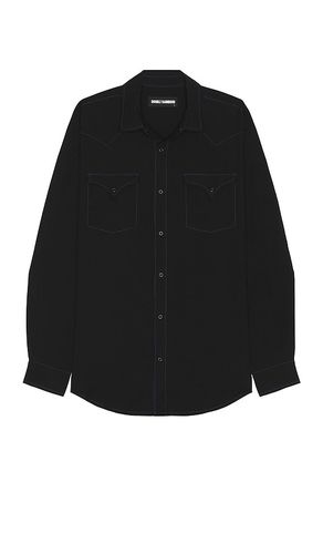 West world shirt in color black size L in - Black. Size L (also in M, XL/1X) - DOUBLE RAINBOUU - Modalova