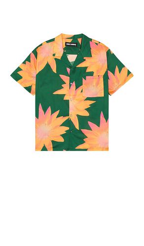 Short sleeve hawaiian shirt in color green size M in - Green. Size M (also in S) - DOUBLE RAINBOUU - Modalova