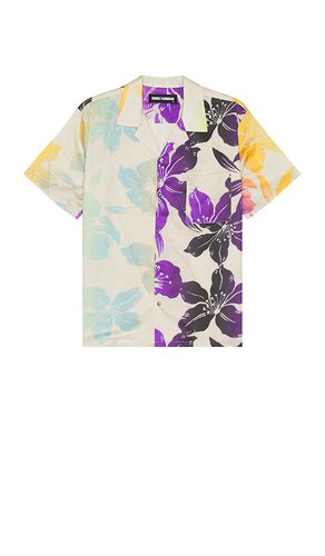 Short sleeve hawaiian shirt in color ivory size L in - Ivory. Size L (also in M, S, XL/1X) - DOUBLE RAINBOUU - Modalova