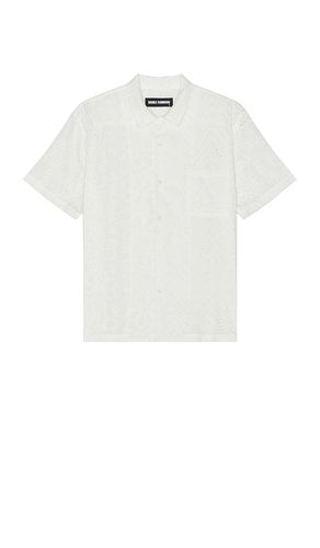 Hawaiian shirt in color white size M in - White. Size M (also in L, S, XL/1X) - DOUBLE RAINBOUU - Modalova