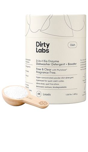 Detergente para lavavajillas free & clear 2-in1 bio enzyme dishwasher detergent (48 loads) en color belleza: na talla all en / - Dirty Labs - Modalova