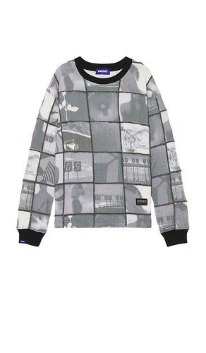 Precious Waffle Patchwork Long Sleeve Tee in . Taglia M, S, XL/1X - Deva States - Modalova