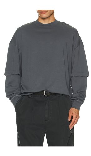Troy Double Sleeve Tee in . Size S. Also in XL/1X - DARKPARK - Modalova