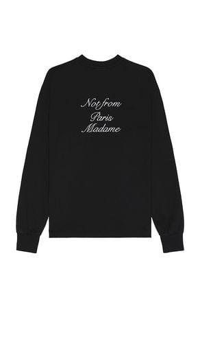 Le T-Shirt Slogan Long Sleeve in . Size M, S - DrÃ´le De Monsieur - Modalova