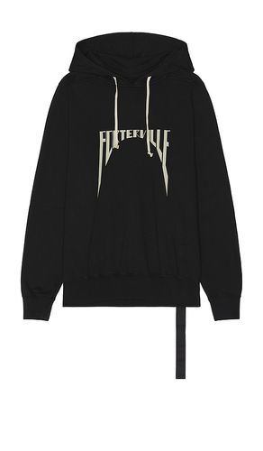 Sudadera oversized en color negro talla M en - Black. Talla M (también en S, XL/1X) - DRKSHDW by Rick Owens - Modalova