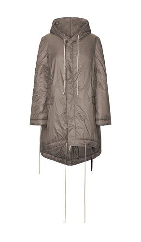 Chaqueta fishtail en color gris talla L en - Grey. Talla L (también en M) - DRKSHDW by Rick Owens - Modalova