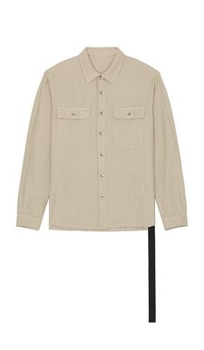 Camisa en color beige talla L en - Beige. Talla L (también en M) - DRKSHDW by Rick Owens - Modalova