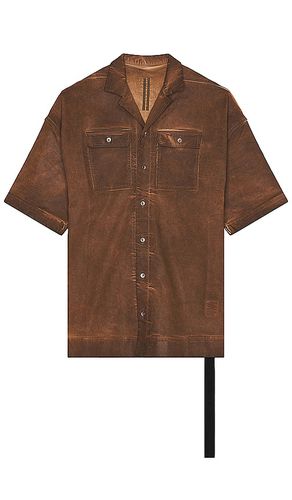 Camisa en color marrón talla L en - Brown. Talla L (también en M, XL/1X) - DRKSHDW by Rick Owens - Modalova