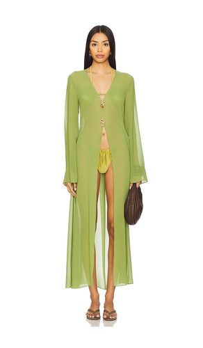 Albornoz penny en color verde talla L en - Green. Talla L (también en M, S, XL) - DEVON WINDSOR - Modalova