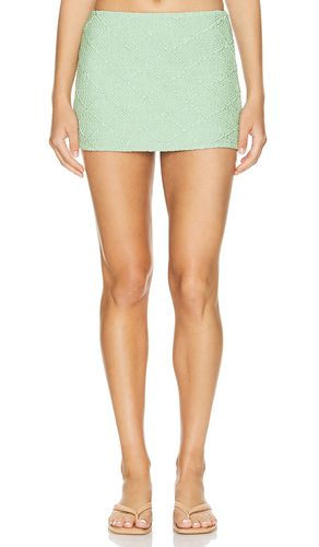 Falda jace en color verde salvia talla M en - Sage. Talla M (también en S) - DEVON WINDSOR - Modalova