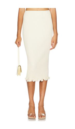 Sloane skirt in color tan size M in - Tan. Size M (also in S, XS) - DEVON WINDSOR - Modalova