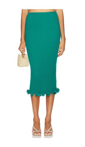 Falda sloane en color talla L en - Teal. Talla L (también en M, S) - DEVON WINDSOR - Modalova