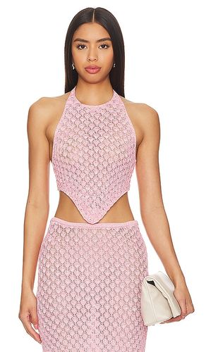 Lana top en color rosado talla M en - Pink. Talla M (también en S) - DEVON WINDSOR - Modalova