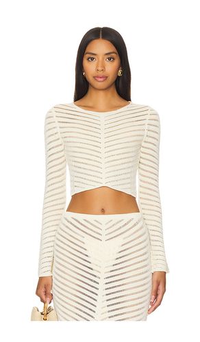 Raya top in color cream size S in - Cream. Size S (also in XS) - DEVON WINDSOR - Modalova