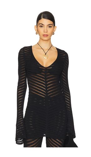 Túnica cindy en color negro talla L (también en S, XS) - DEVON WINDSOR - Modalova