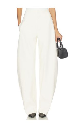 Mai Sculptural Compact Suiting Pant in . Size L. Also in M, S, XS - EAVES - Modalova