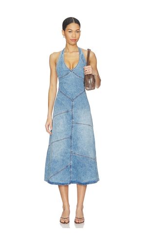 Delphi Pieced Halter Dress in . Taglia S. Also in L - EB Denim - Modalova