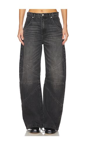 Pierna ancha frederic barrel en color negro talla 23 en - Black. Talla 23 (también en 24, 26, 29, 31, 33) - EB Denim - Modalova