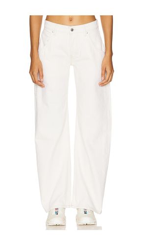 Pantalón de carpintero de tiro medio y pierna ancha enzo en color blanco talla 23 en - White. Talla 23 (también en 24, 2 - EB Denim - Modalova