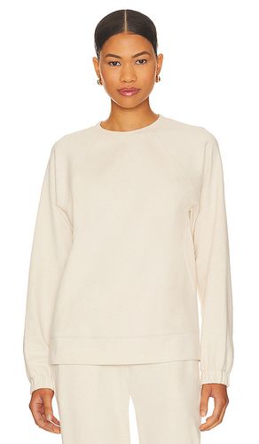 Luxe long sweatshirt in color cream size L in - Cream. Size L (also in M, XL, XS) - eberjey - Modalova