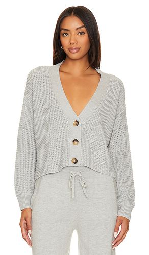 Recycled Sweater Cropped Cardigan in . Size XL - eberjey - Modalova
