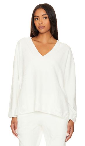 Boucle V-Neck Top in . Taglia M, S, XS - eberjey - Modalova