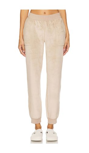 Reversible plush jogger en color beige talla L en - Beige. Talla L (también en M) - eberjey - Modalova