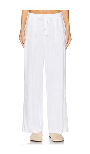 Linen Blend Relaxed Pant in . Size L. Also in XS - eberjey - Modalova