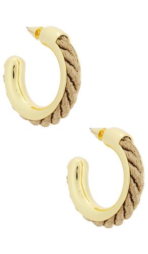 Aros roebling en color talla all - Eddie Borgo - Modalova