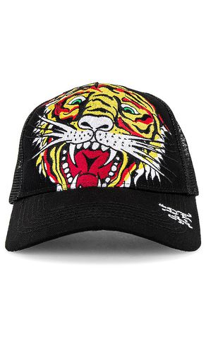 Ed Hardy Tiger Head Hat in Black - Ed Hardy - Modalova