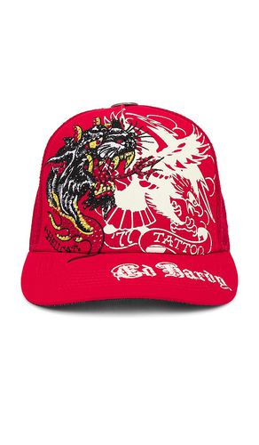Rhinestone Eagle Panther Hat in - Ed Hardy - Modalova
