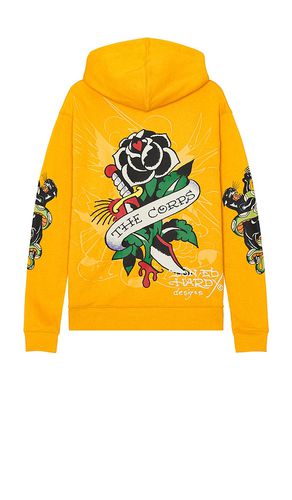 Sudadera panther en color amarillo mostaza talla L en - Mustard. Talla L (también en M, S, XL/1X) - Ed Hardy - Modalova