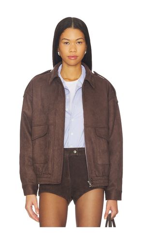 Elio Faux Suede Jacket in . Size S. Also in XS - Elodie the Label - Modalova