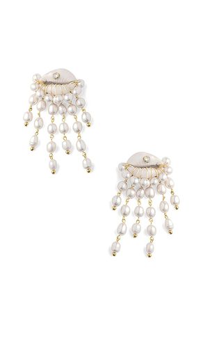 Pendientes delphin en color ivory talla all en - Ivory. Talla all - Eliou - Modalova