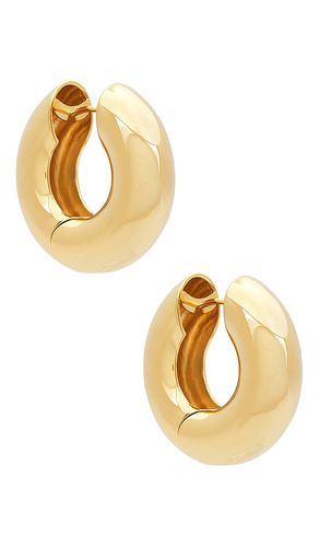 Devon earrings in color metallic gold size all in - Metallic Gold. Size all - Eliou - Modalova