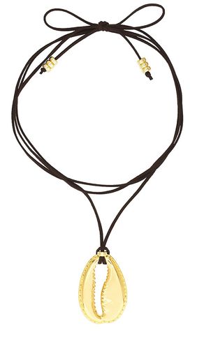 Collar envolvente concha en color oro metálico talla all en - Metallic Gold. Talla all - Eliou - Modalova