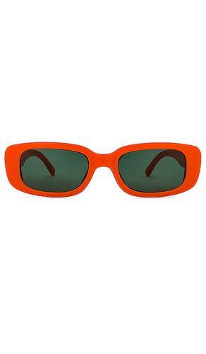 Ceres rectangle sunglasses in color orange size all in & - Orange. Size all - AIRE - Modalova
